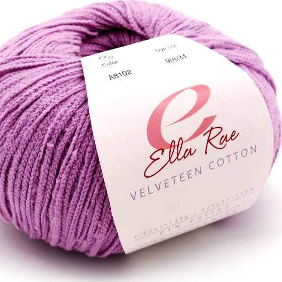 Photo of 'Velveteen Cotton' yarn