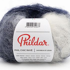 Photo of 'Phil Chic Rayé' yarn