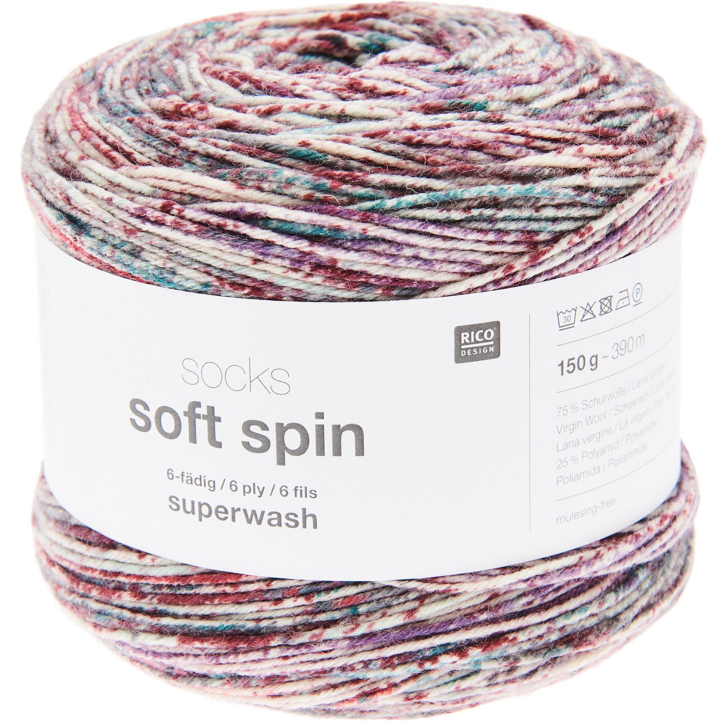 Photo of 'Socks Soft Spin 6-fädig / 6-ply' yarn